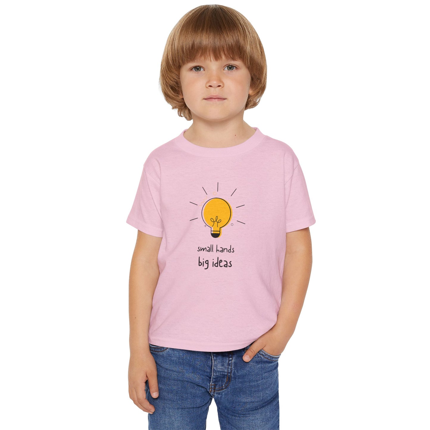 Kids T-Shirt “small hands big ideas”