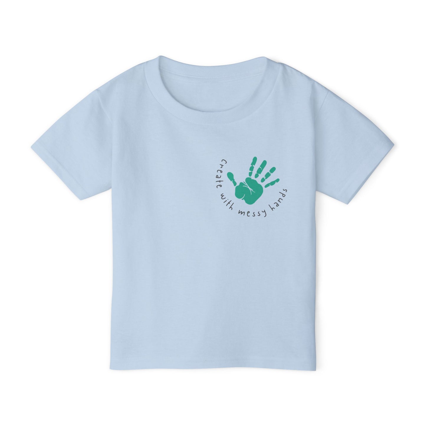 Kids T-Shirt “Create with Messy Hands”