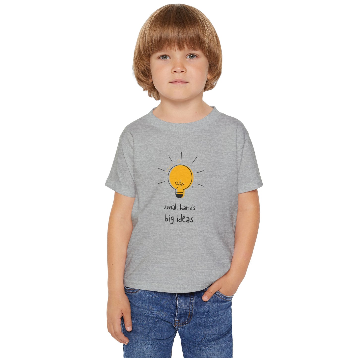 Kids T-Shirt “small hands big ideas”