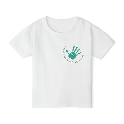 Kids T-Shirt “Create with Messy Hands”