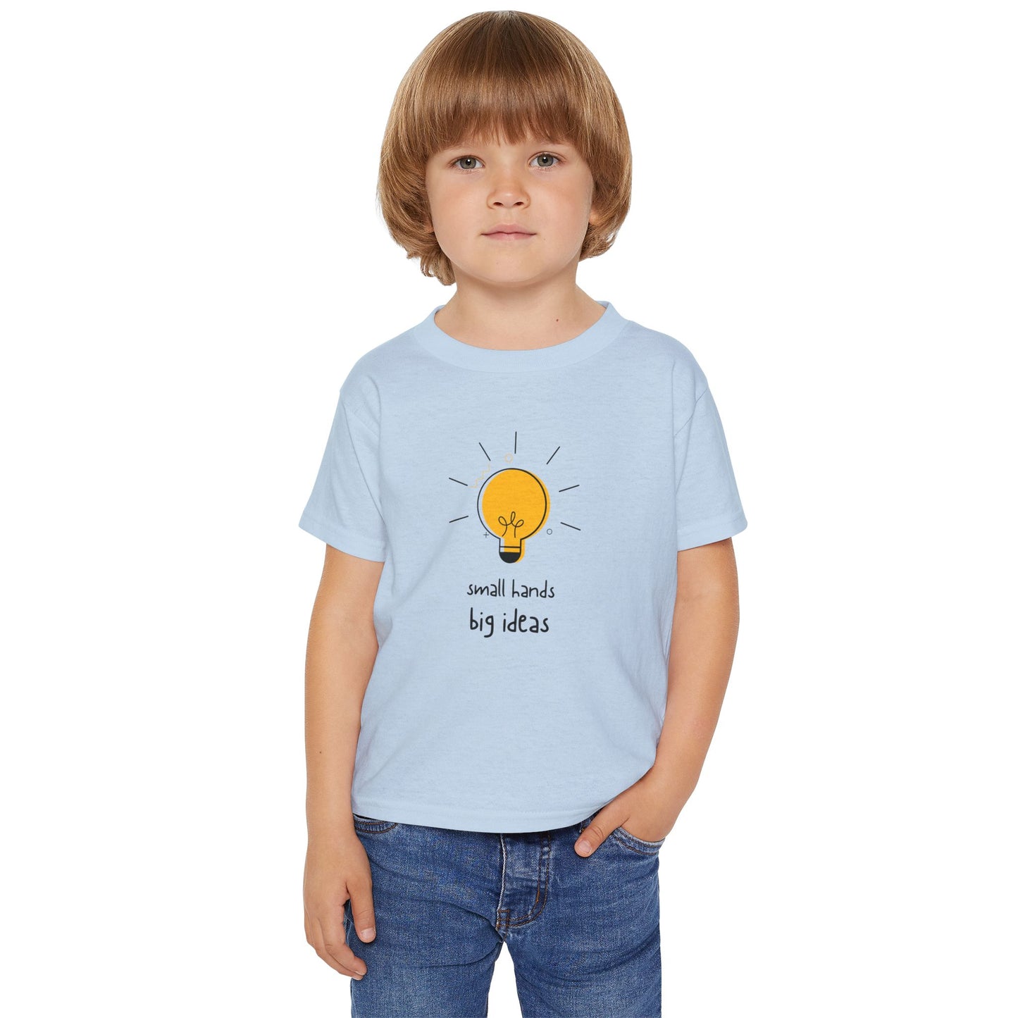 Kids T-Shirt “small hands big ideas”