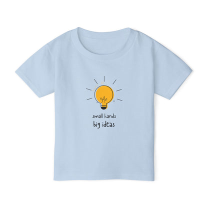 Kids T-Shirt “small hands big ideas”