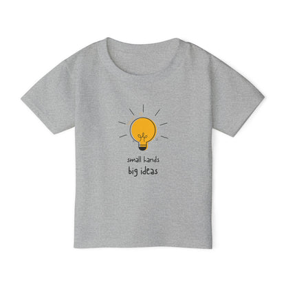 Kids T-Shirt “small hands big ideas”