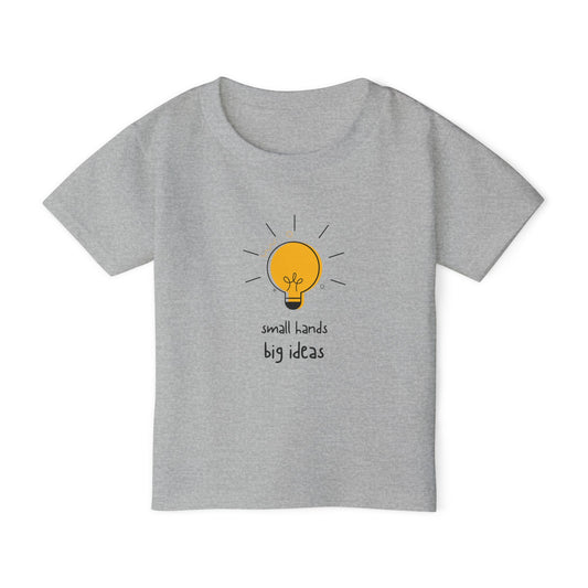 Kids T-Shirt “small hands big ideas”