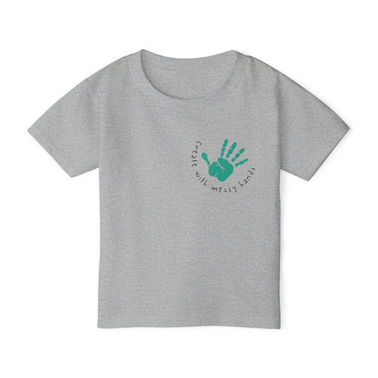 Kids T-Shirt “Create with Messy Hands”