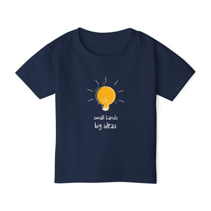 Kids T-Shirt “small hands big ideas”