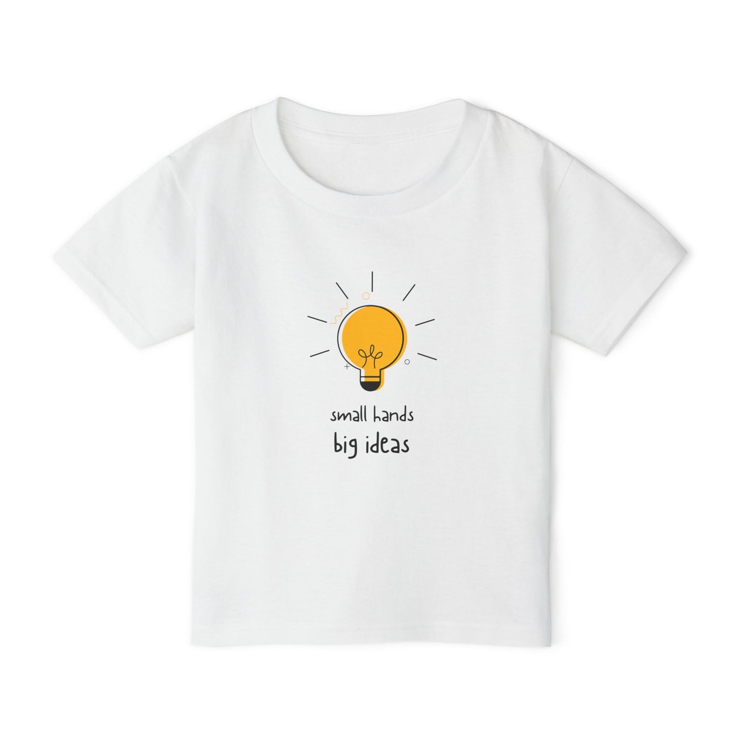 Kids T-Shirt “small hands big ideas”