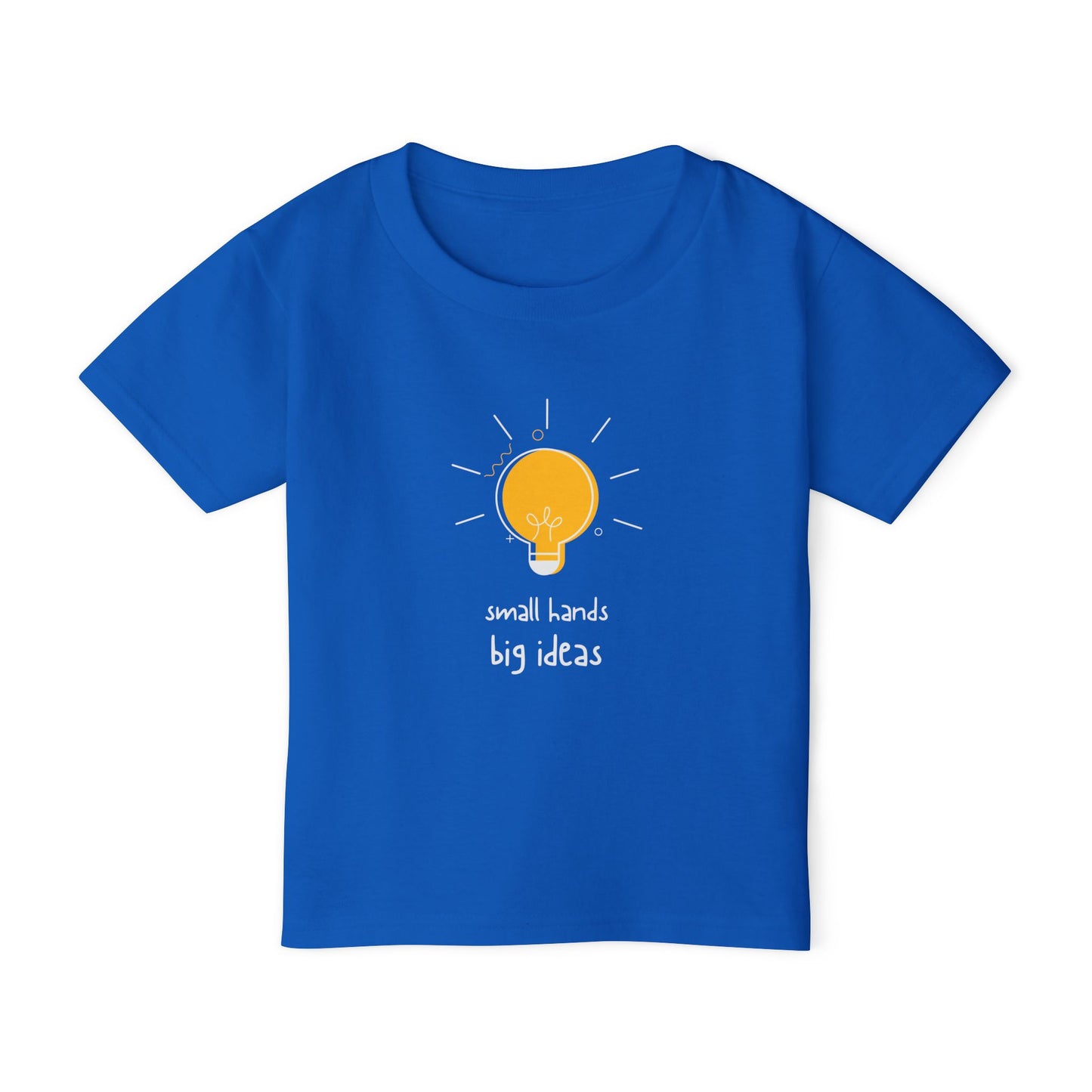 Kids T-Shirt “small hands big ideas”