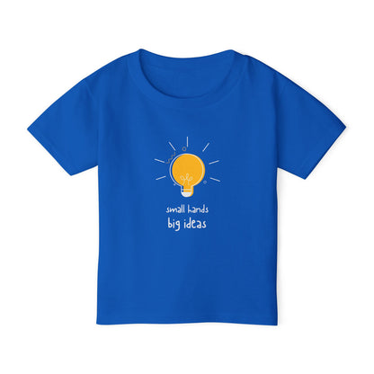 Kids T-Shirt “small hands big ideas”